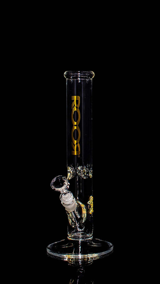 ROOR® Classic 14" Straight Glass Bong with Gold Decal