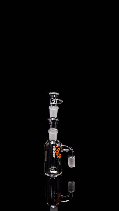 ROOR® Classic Ash Catcher with 14.5mm joint, German Duran Schott Glass, 45° angle arm.