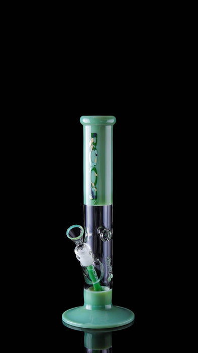 ROOR® Classic 14" Color Straight 50x5mm Mint glass tube with Camo decal.