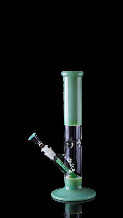 ROOR® Classic 14" Color Straight 50x5mm Mint Glass Tube with Ice Pinches