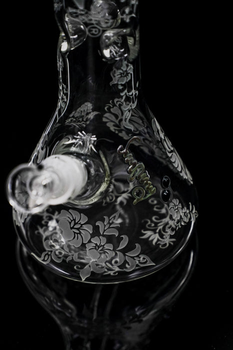 ROOR® Sandblasted 14" Beaker 50x5mm Floral