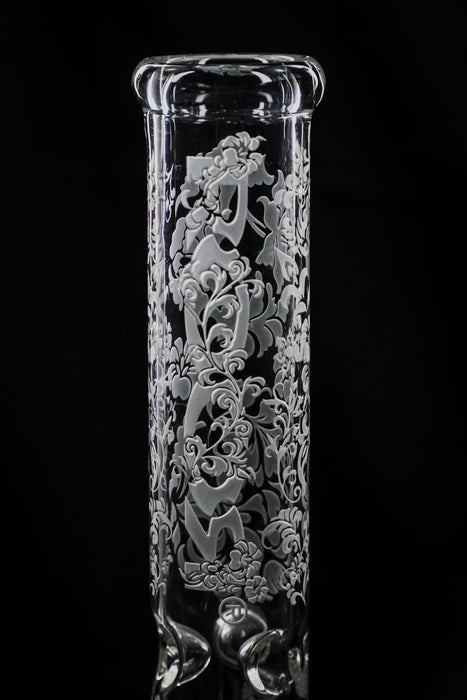 ROOR® Sandblasted 14" Beaker 50x5mm Floral