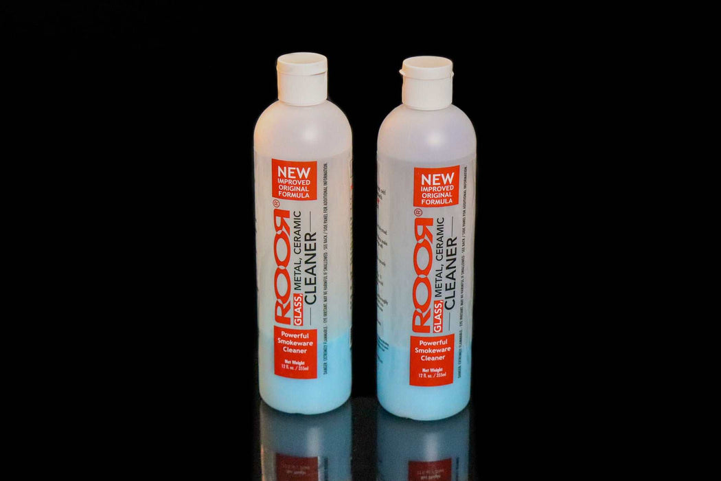 ROOR® 12 OZ. Bottle Smokeware Cleaner for glass, metal, and ceramic.