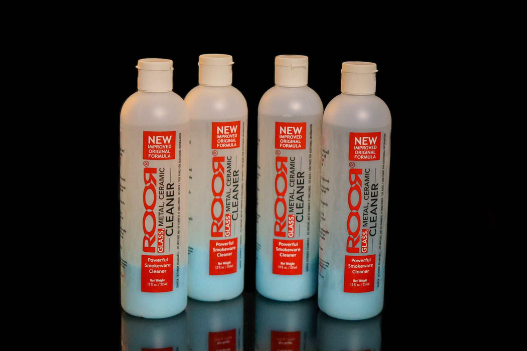 ROOR® 12 OZ. Bottle Smokeware Cleaner, glass and ceramic formula, fast acting.