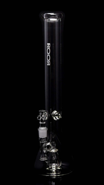ROOR® Tech Fixed 18" Beaker 50x5mm clear glass with stemless design and ice pinches.