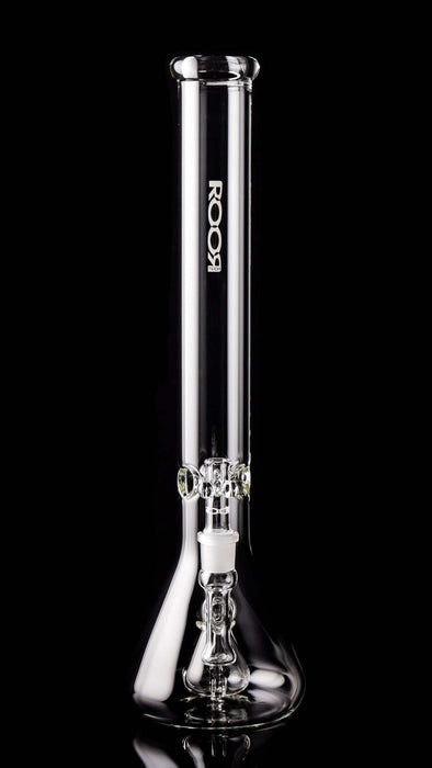 ROOR® Tech Fixed 18" Beaker 50x5mm Clear with ice-pinches and percolator.