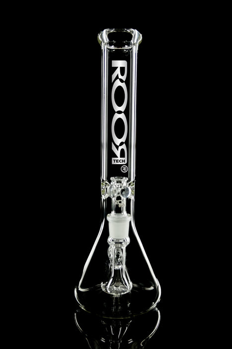 ROOR® Tech Fixed 18" Beaker 50x5mm Clear with stemless design and ice pinches.