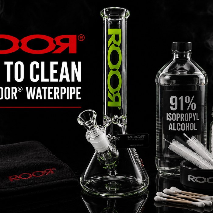 How to Clean Your ROOR® Waterpipe