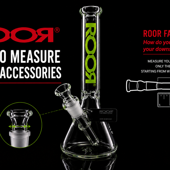 How to Measure Glass Accessories for Your ROOR®