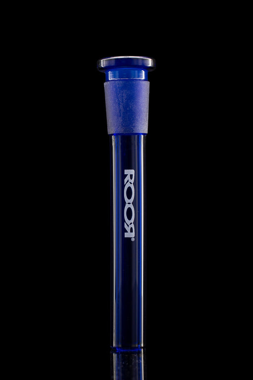 ROOR® Reducing Low-Profile Downstem in Transparent Royal Blue