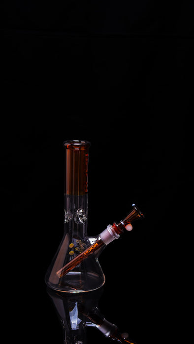 ROOR® Mini 10" Beaker 38x4mm Amber