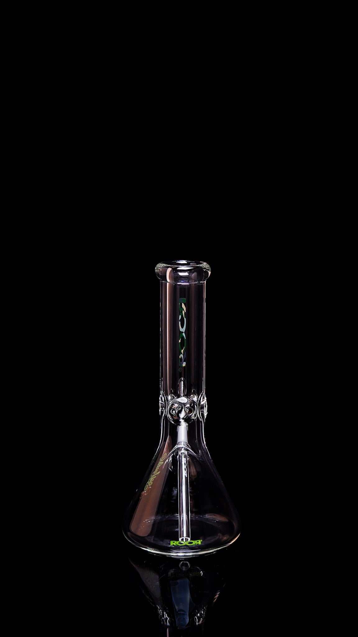 ROOR® 10" Beaker 40x7mm German Schott glass with camo decal.