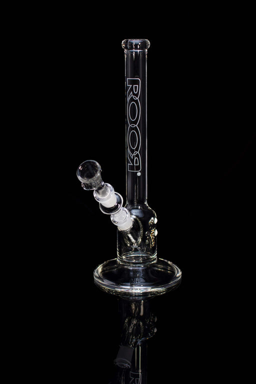 ROOR Classic 12" Snapper with Black White Outline Label, made of 26x4mm German Schott glass.