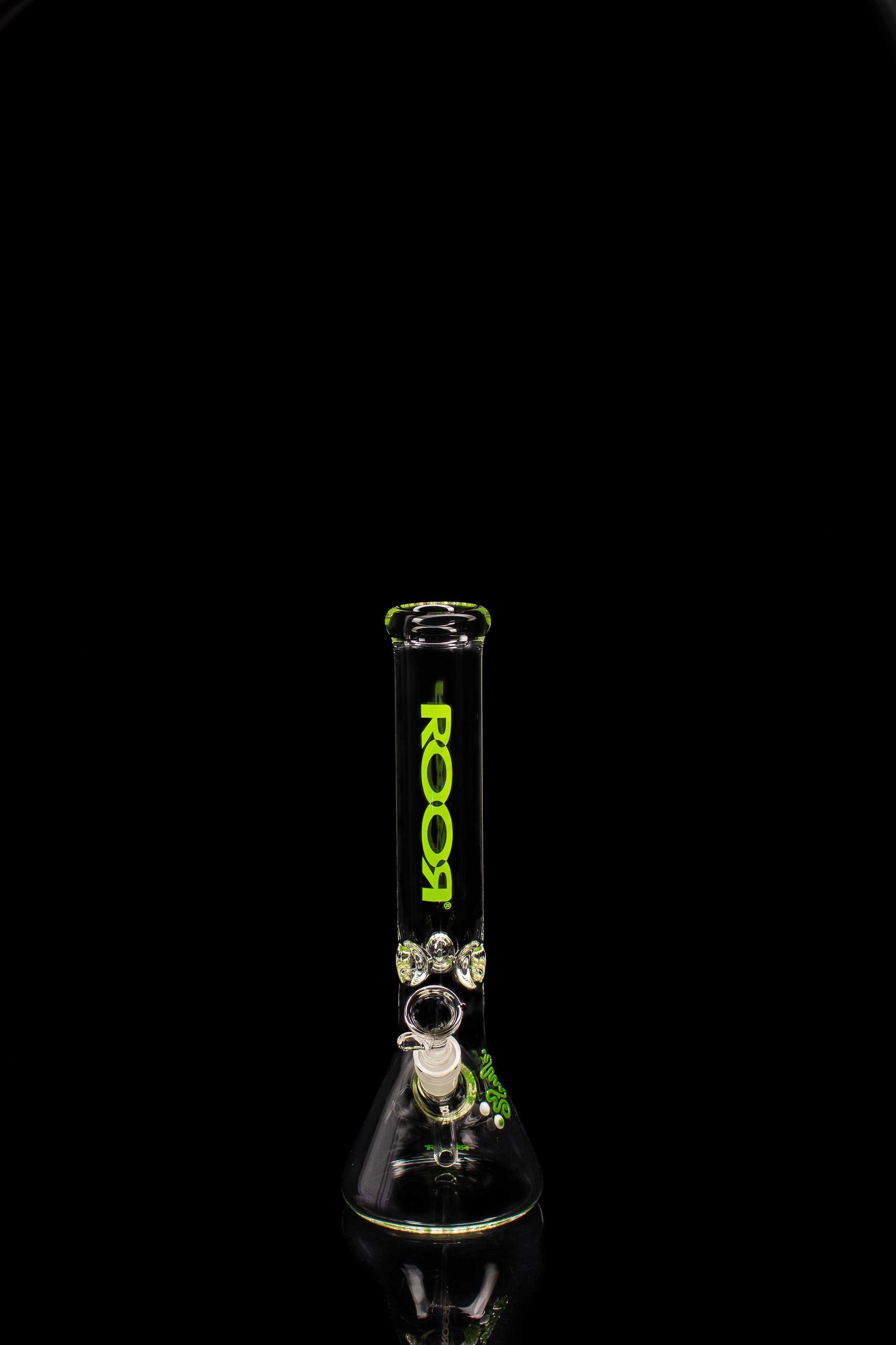 ROOR® Classic 14" Beaker 50x7mm with Green Decal.