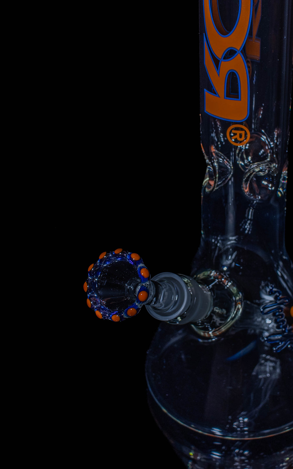 ROOR® Classic 18" Beaker 50x5mm Double Crown Blue Orange