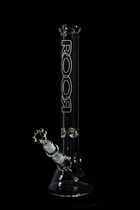 ROOR® Classic 18" Beaker 50x9mm Black White Outline with 18mm Crown Bowl