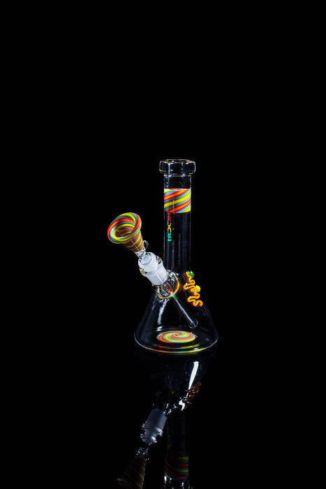 ROOR® Micro 6" Beaker 26x4mm Custom Color Worked Sections