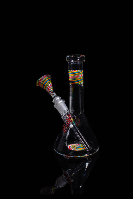 ROOR® Micro 6" Beaker 26x4mm Custom Color Worked Sections