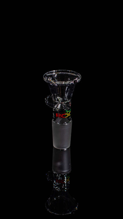 ROOR® Downstem & Bowl Set Rasta Decal 18mm → 18mm