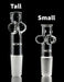 Tall ROOR Tech compared to Small ROOR TECH BOWL