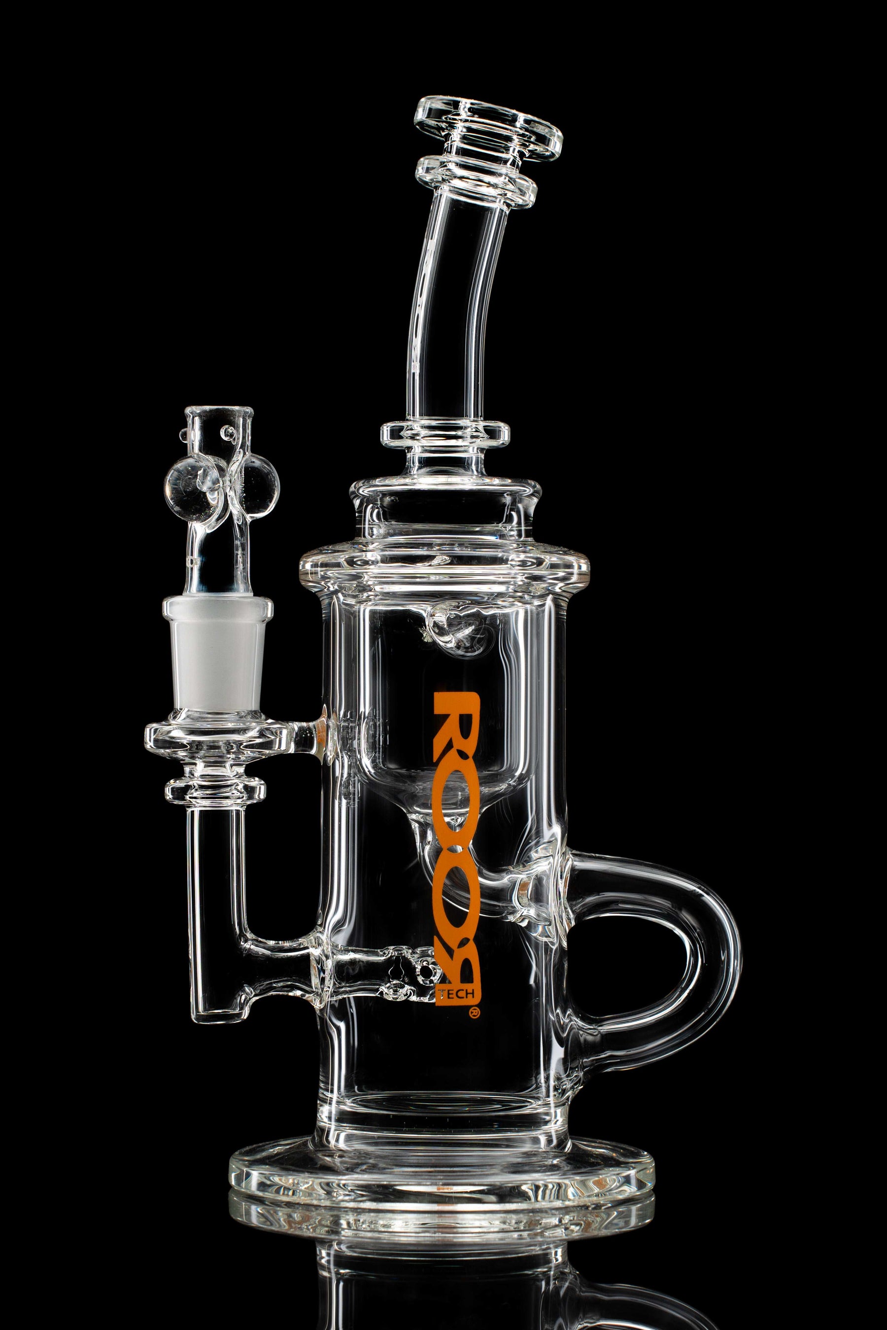 ROOR Tech Klein Recycler Clear 8" with 14mm female joint.