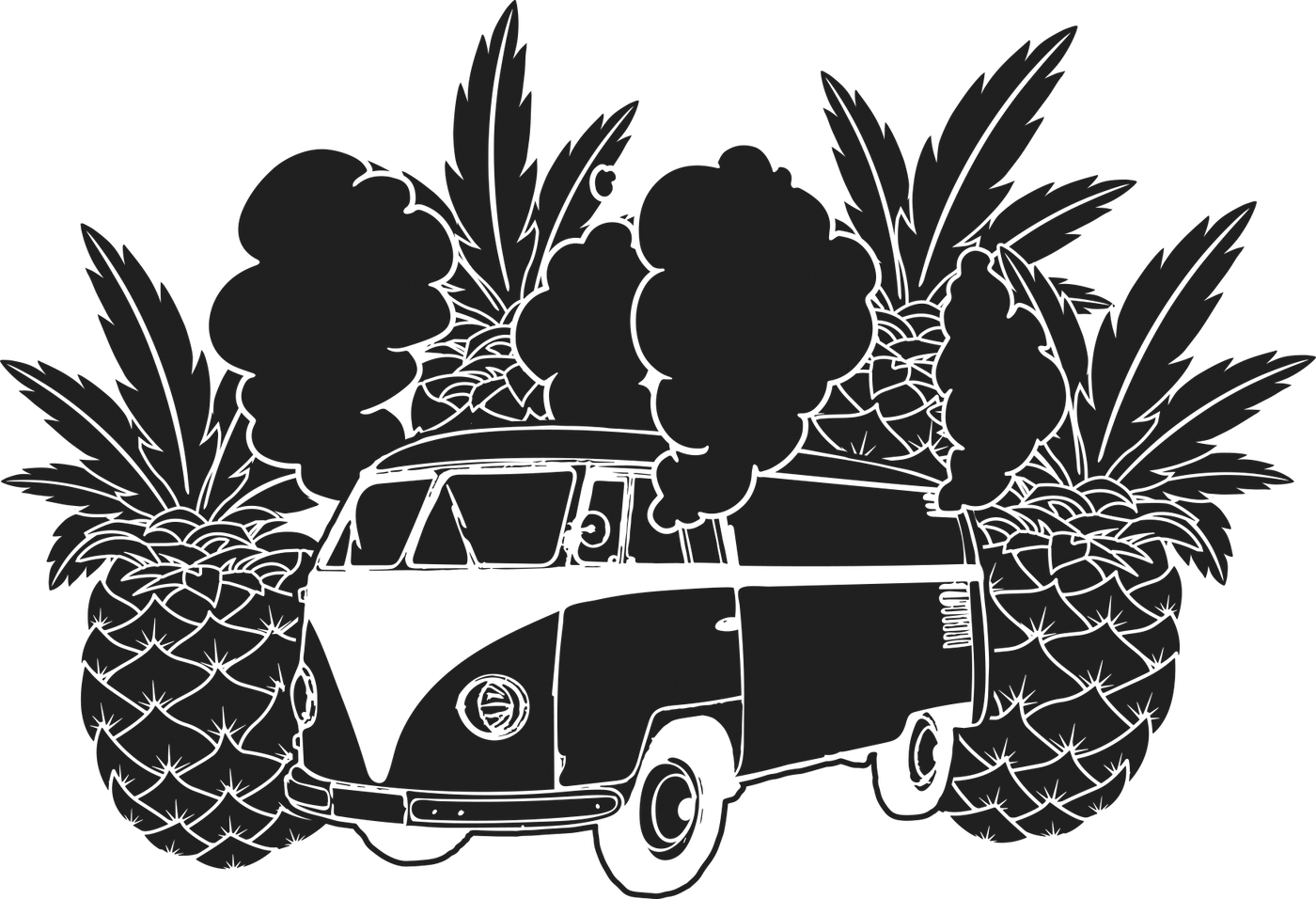 Pineapple Express signature artwork