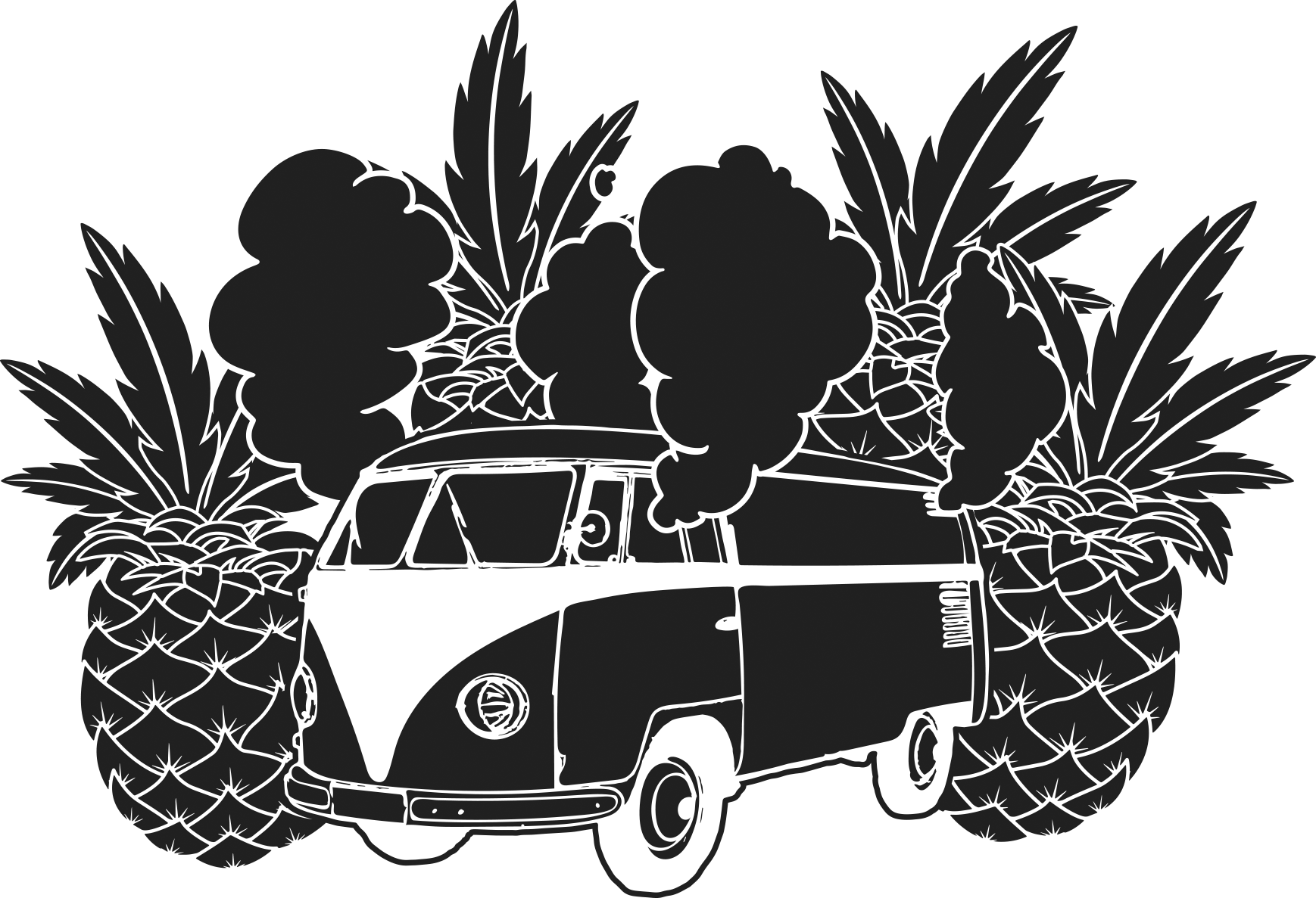 Pineapple Express signature artwork