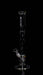 ROOR® Custom 30th Anniversary 18-inch clear glass bong with narrowing design and marble detailing