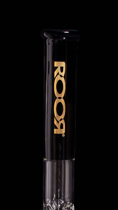 ROOR® Classic 18" black color beaker, high-quality German Schott glass.
