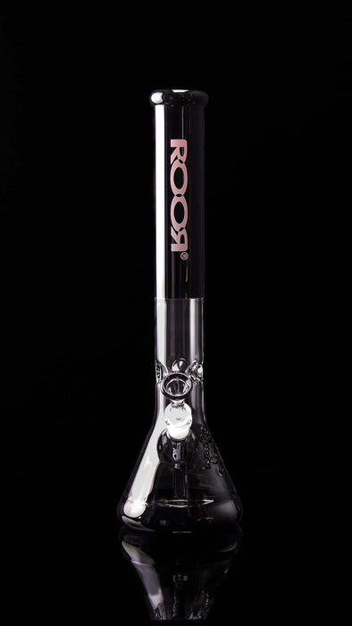 ROOR® Classic 18" Beaker 50x5mm Color Accent Black Decal Pink