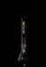 ROOR® Classic 18" Color Beaker 50x5mm Black glass with gold logo on black background.