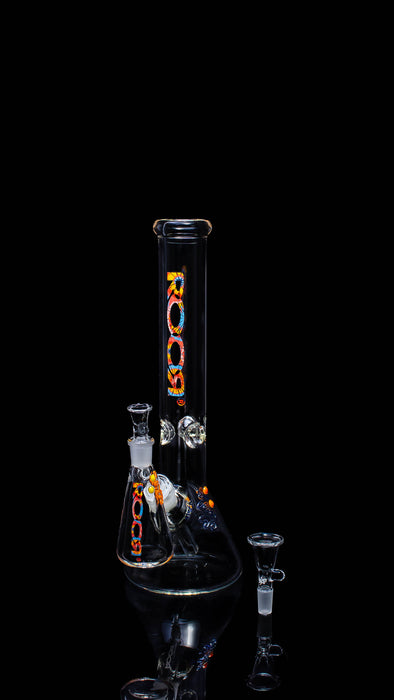 Exclusive, Collectors Bundle Set - ROOR 14” Beaker 45x5 & matching decal Debris Catcher 14mm