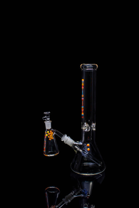 Exclusive, Collectors Bundle Set - ROOR 14” Beaker 45x5 & matching decal Debris Catcher 14mm