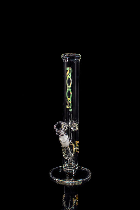 Exclusive ROOR 14” Straight 45x5 glass with matching decal debris catcher 14mm.