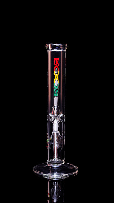 Exclusive, Collectors Set - ROOR 14” Straight Base 50x5 RASTA Label & Matching Ashcatcher 45x5 14mm