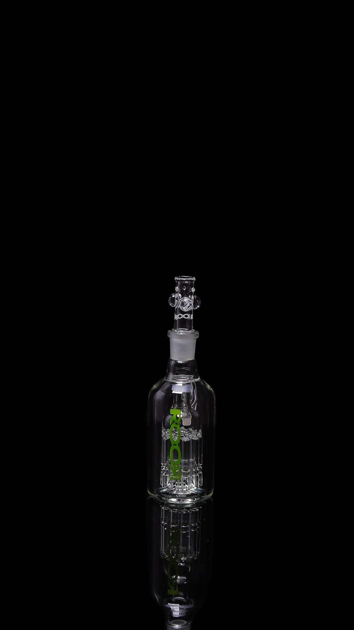 ROOR® Tech® Ash Catcher with 10-arm tree perc and 45° arm style.