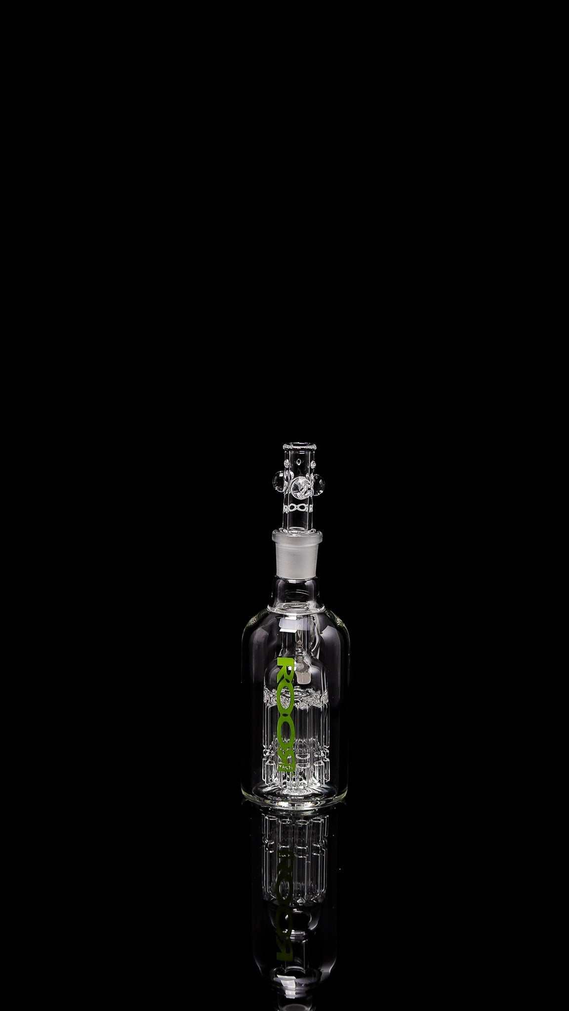 ROOR® Tech® Ash Catcher 18.8mm with 45° arm style and 10-arm tree perc design.