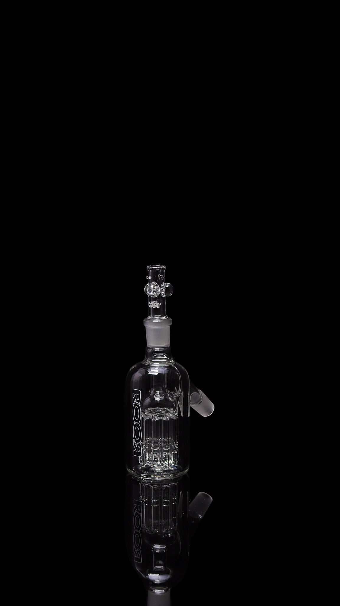 ROOR® Tech® Ash Catcher 18.8mm with 10-arm tree perc, 45° arm style.