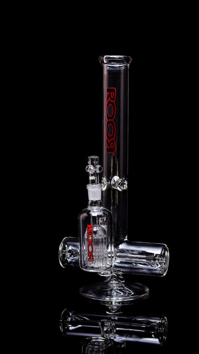 Collectors Set - ROORTech® Inline 18" 50x5mm Black Red Out. & Matching 10 Arm Ashcatcher