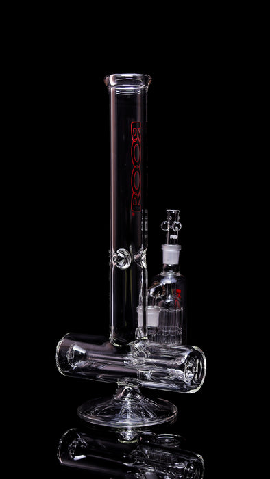 Collectors Set - ROORTech® Inline 18" 50x5mm Black Red Out. & Matching 10 Arm Ashcatcher