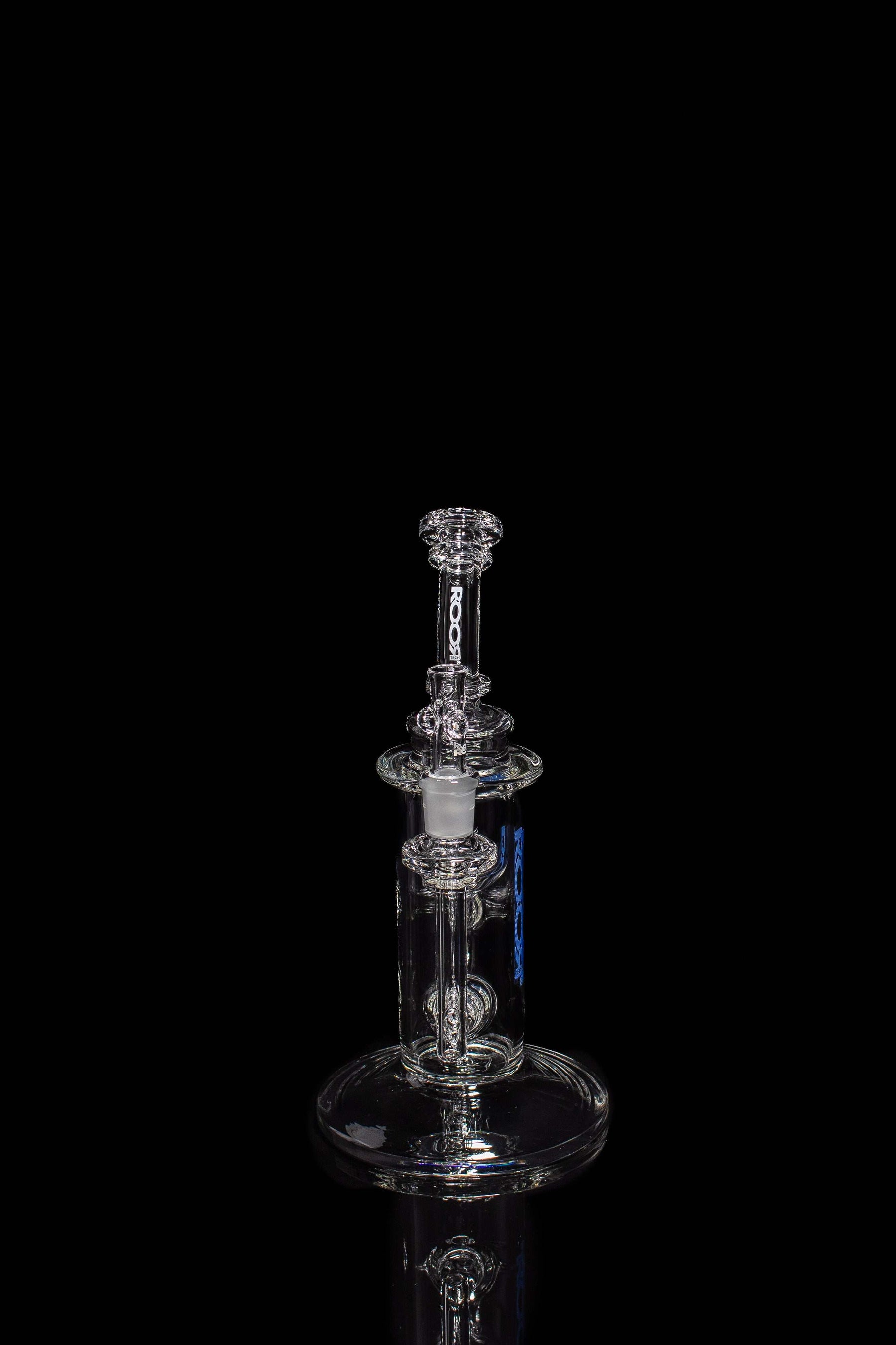 ROOR Tech Klein Recycler Clear 8" glass with 14mm female joint.