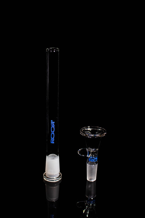 ROOR® Downstem & Bowl Set Too Blue Decal