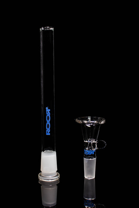 ROOR® Downstem & Bowl Set Too Blue Decal