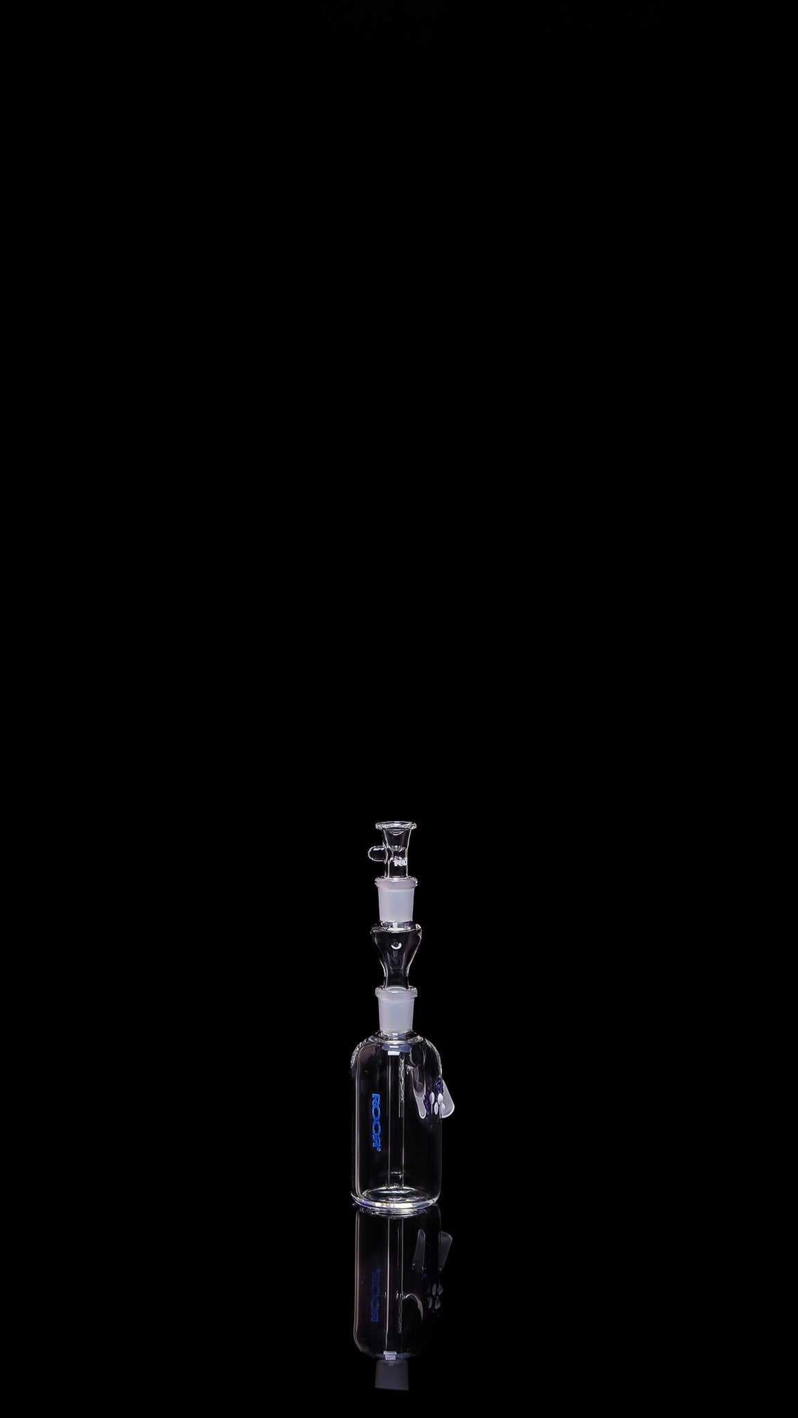 Exclusive ROOR 18” beaker base collector bundle with matching ashcatcher and blue label