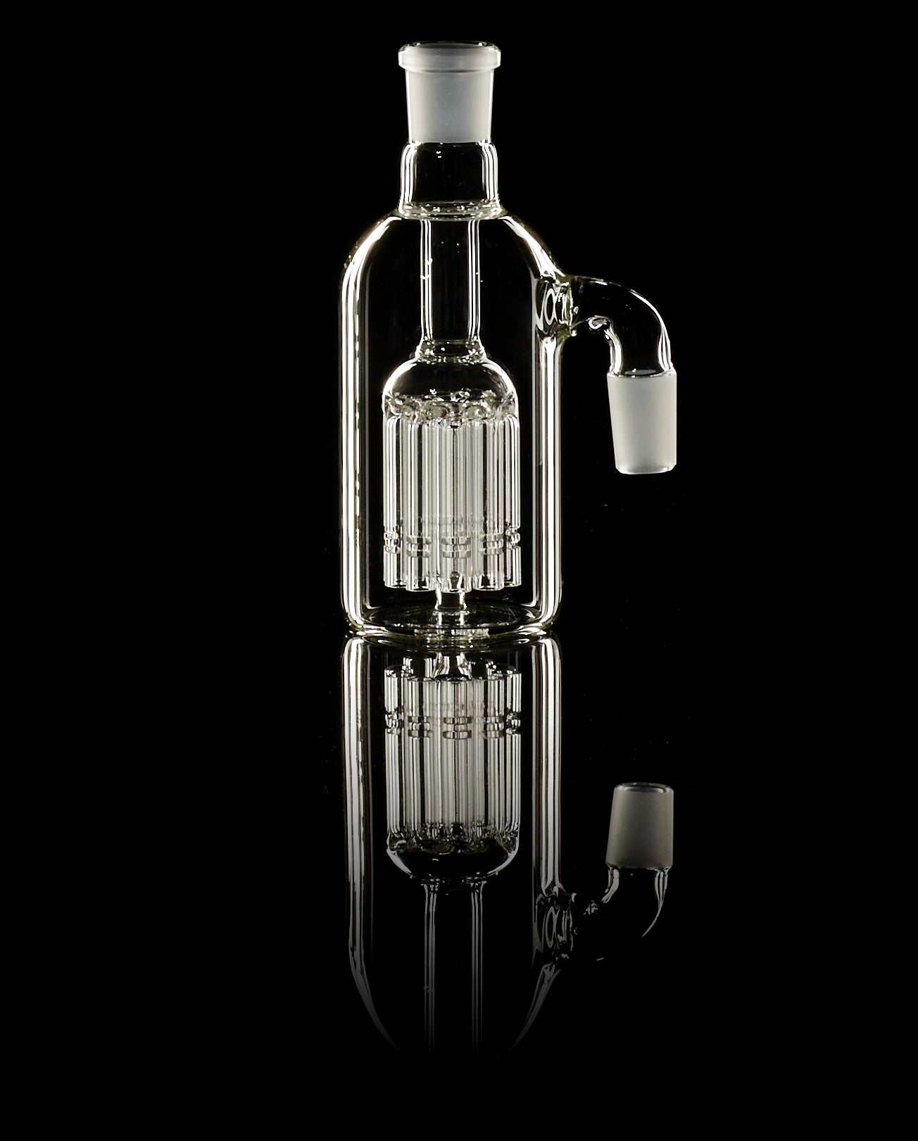 ROOR Tech Ash Catcher 18.8mm Joint 90° 10 Arm Style with 10-arm tree perc.