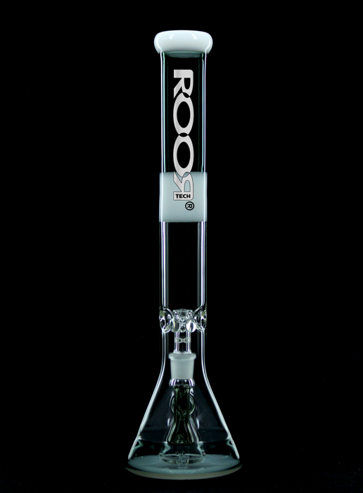 ROOR® Tech Fixed 18" Beaker 50x5mm Smokey Grey & White