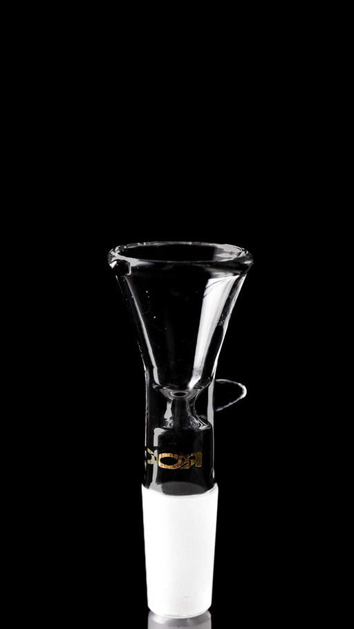 ROOR® 14mm Limited Edition Gold Decal Funnel Bowl with Pointed Handle Style.