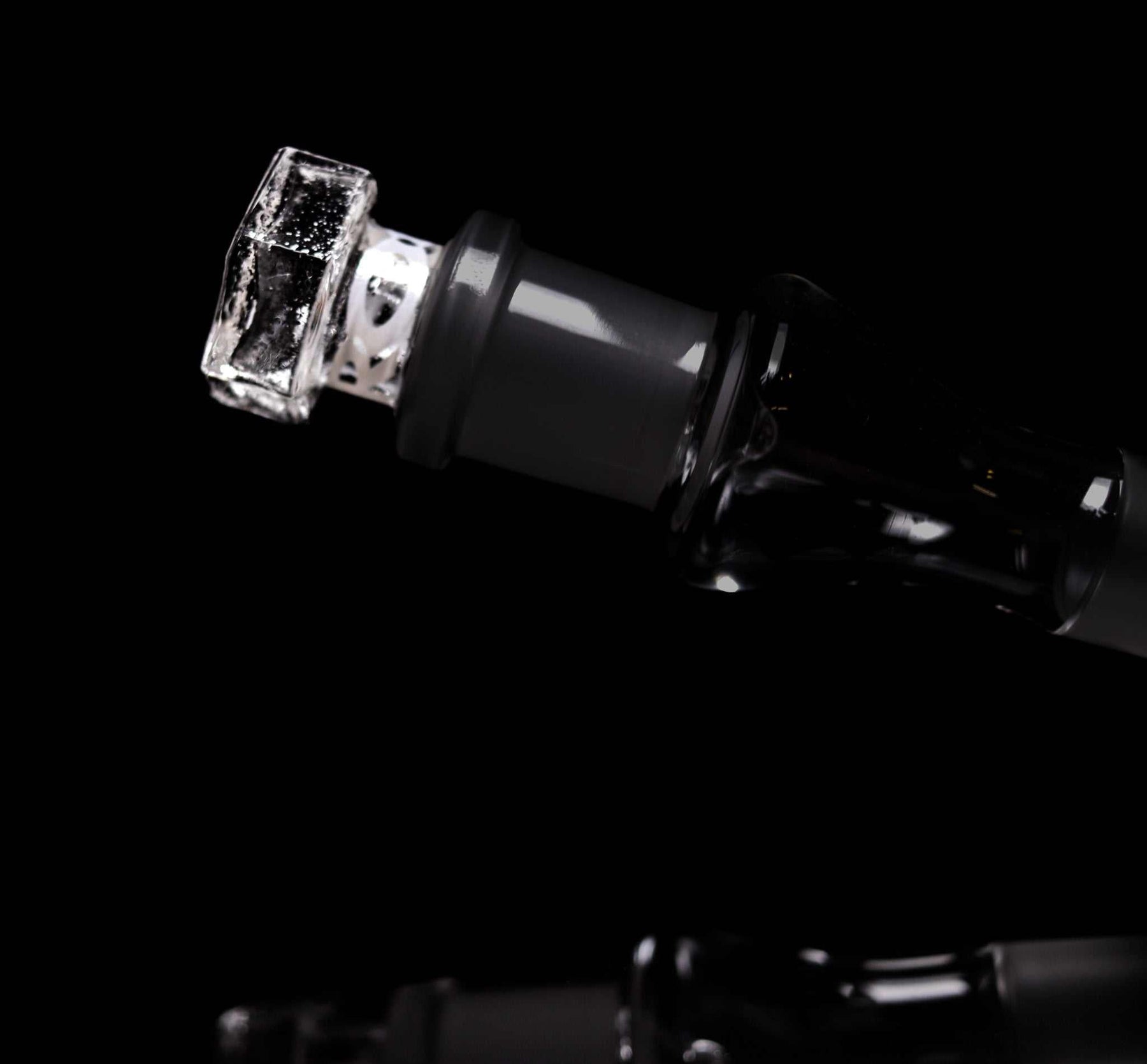 ROOR® Euro Glass Cork Joint 18mm made from German Duran Schott Glass for cleaning pieces and replacement cork joint.