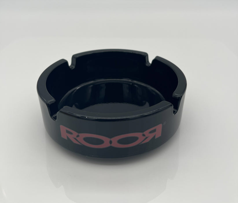 ROOR Collector Glass Ashtray LIMITED Black Edition