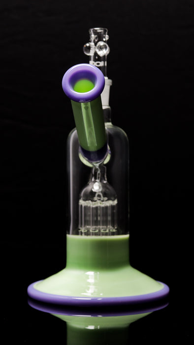 ROOR® Tech Fixed 10-Arm Tree Bubbler Purple & Green